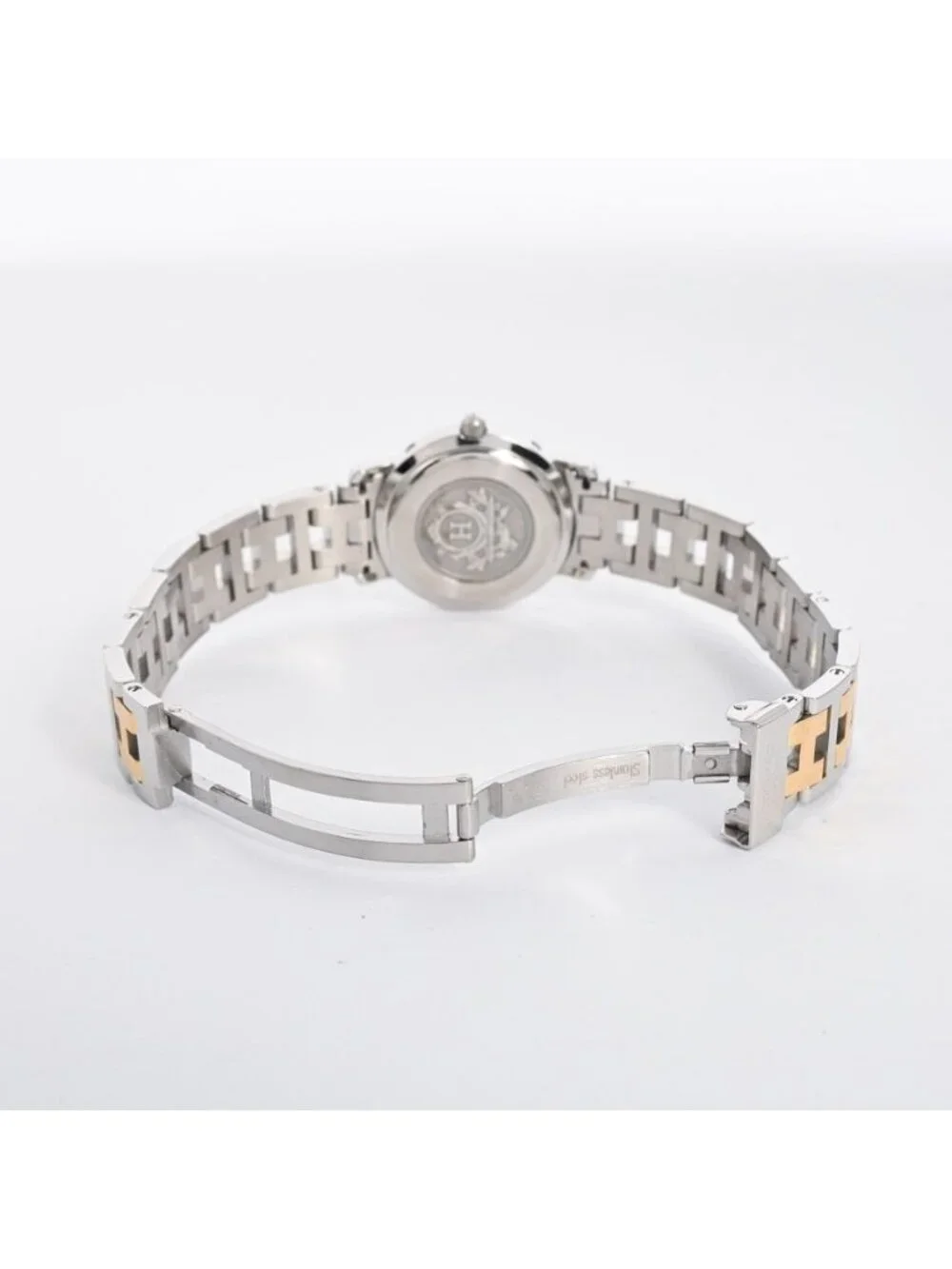 Hermes Watch Clipper Gold